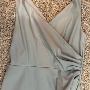 Alex Evenings Soft Blue Dress